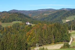 Województwo nowosądeckie. Prawie połowę jego obszaru zajmowały lasy