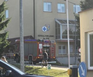 Nisko. Ogień trawił karetki 