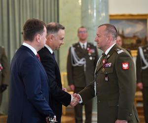 Andrzej Duda wręczył nominacje generalskie i admiralską