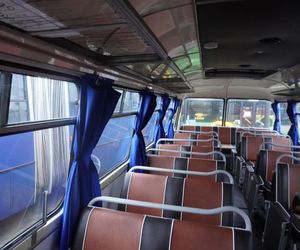 Katarzynki 2024 - wystawa autobusów przy Galerii Panorama