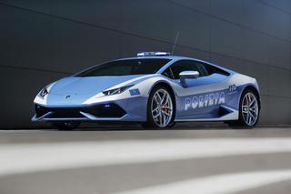 Pocisk w siłach drogówki. Lamborghini Huracan dla włoskiej policji - WIDEO