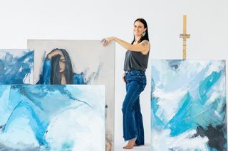 Sztuka Magdaleny. „Maluję głównie kobiety, które są mi szczególnie bliskie ze swoją wrażliwością i siłą”