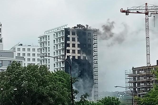 Lublin - prokuratura w sprawie pożaru wieżowca