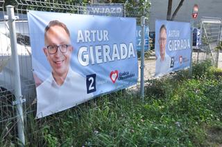 Kampania wyborcza w Kielcach. W śródmieściu najwięcej plakatów kandydatów do Sejmu i Senatu