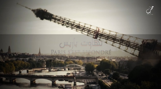La Tour Eiffel s’est effondrée ?!  Les terroristes font peur à la France [WIDEO] – Super Expresso