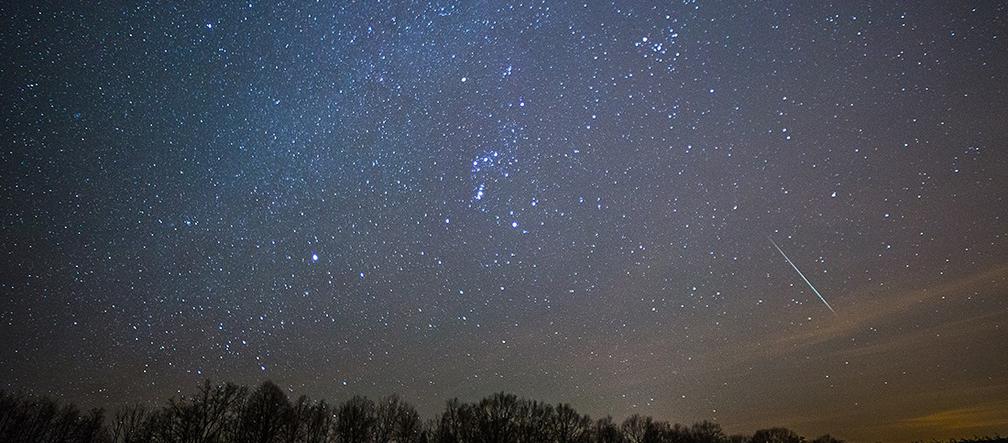 Geminidy na Podkarpaciu