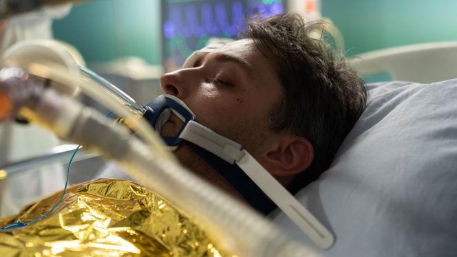 Na dobre i na złe odc. 740. Marcin Molenda (Filip Bobek)