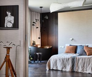 Apartament z widokiem na Warszawę - projekt Joanny Kulczyńskiej