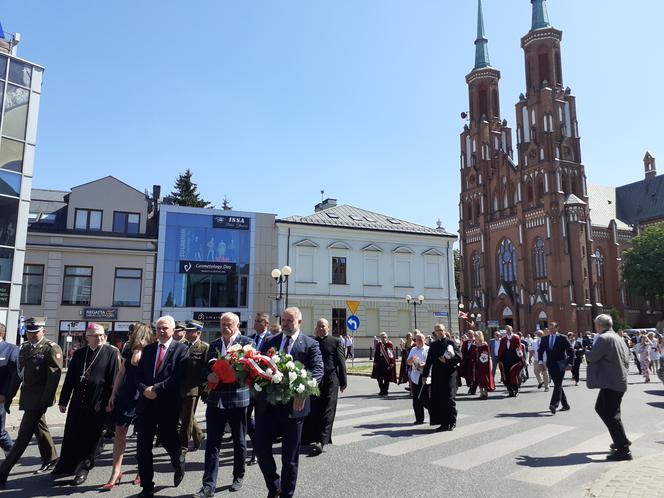 Odsłonięcie tablicy upamiętniającej 100-lecie Cudu nad Wisłą