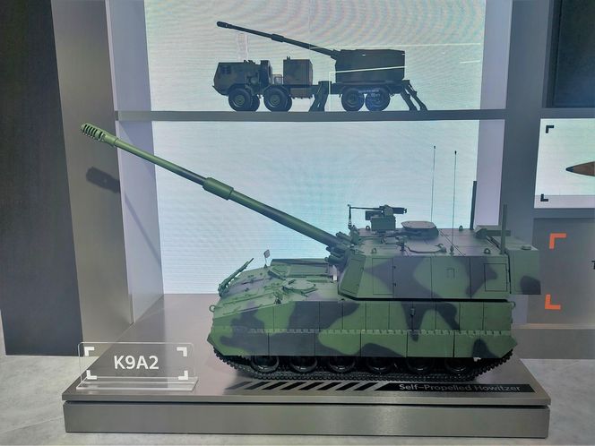 Stoisko Hanwha podczas MSPO 2025