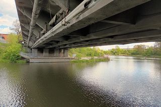 Most nad Kanałem Żerańskim