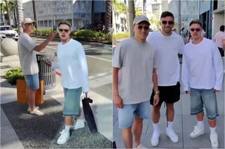 Nicola Zalewski i Piotr Zieliński przyłapani w Beverly Hills! Nagranie podbija internet