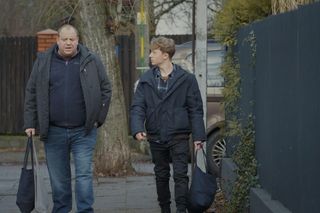 M jak miłość, odcinek 1857: Tadeusz (Bartłomiej Nowosielski), Kacper (Bartosz Ziewiec)