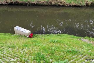 Nieznana substancja zatruła rzekę Kłodnica w Gliwicach