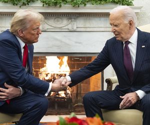 Trump przyjechał do Białego Domu! Plotki o Bidenie szaleją