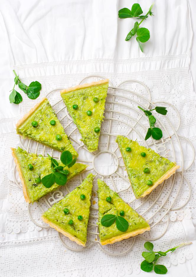 Tarta z groszkiem: szybki i prosty przepis