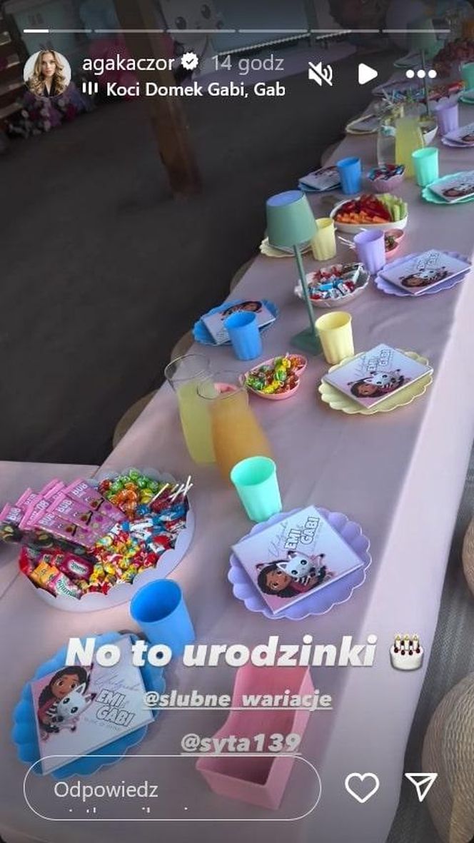 Kaczorowska nie żałuje na dzieci! Tak wyglądały luksusowe urodziny Emilki i Gabrysi