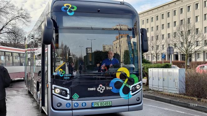 Sosnowiec testuje wodorowy autobus