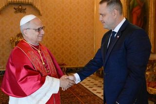 Prezydent Nawrocki u papieża Leona XIV