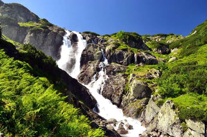 Siklawa to największy i najwyższy wodospad w Polsce