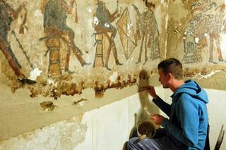Krakowscy archeolodzy z UJ uratowali malowidła Majów z okresu kolonialnego