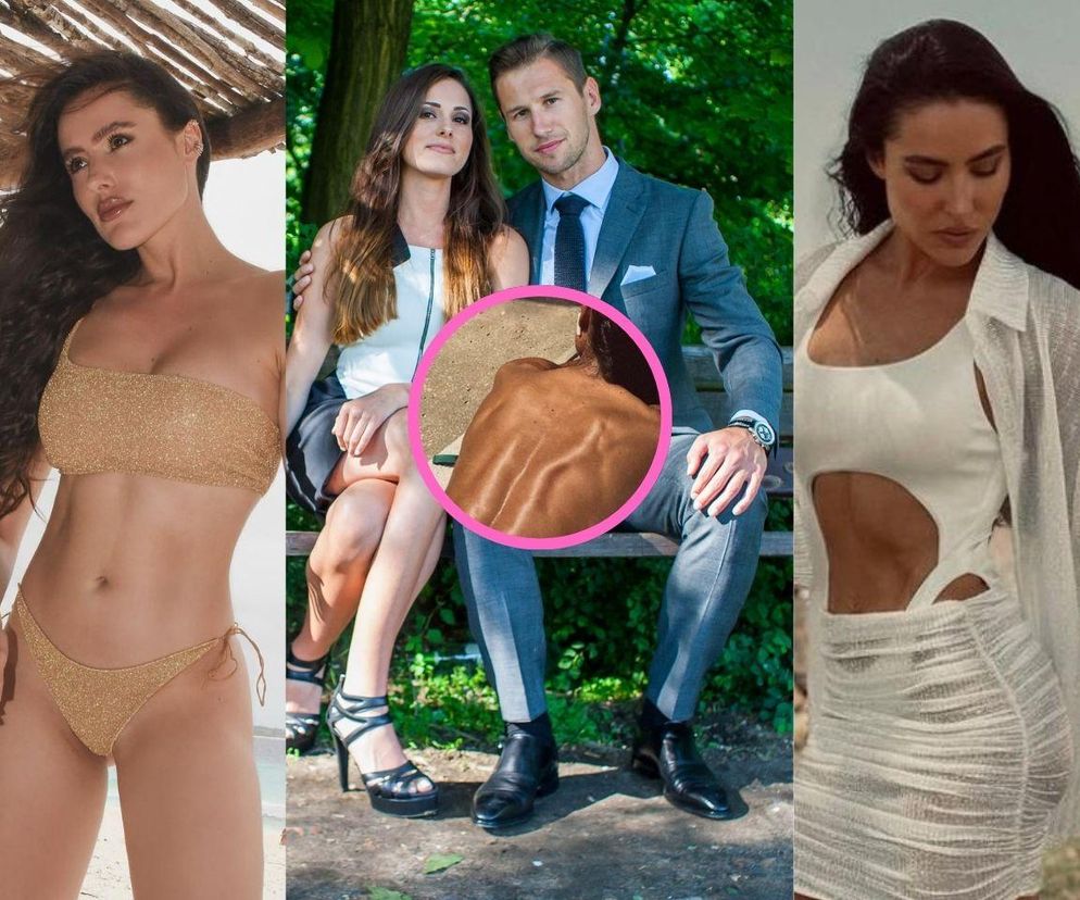 Grzegorz Krychowiak i Celia Jaunat