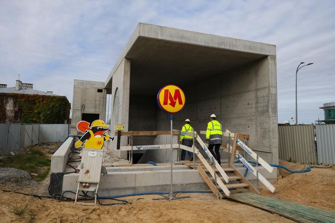 Nowe stacje metra na Bemowie w budowie (wrzesień 2025)