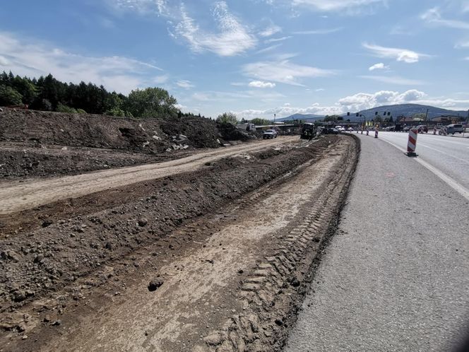 Trasa "zakopianka" i jej okolice