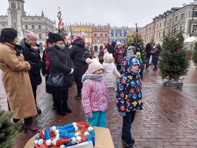  Zamojskie przedszkola i szkoły dekorowały choinki