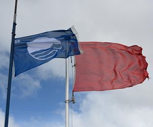 Czerwone flagi na kilkudziesięciu kąpieliskach nad Bałtykiem. Co się dzieje?