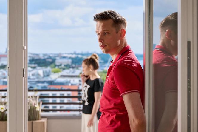 Na Wspólnej odc. 3719: Kasia (Julia Chatys), Darek Żbik (Michał Mikołajczak)