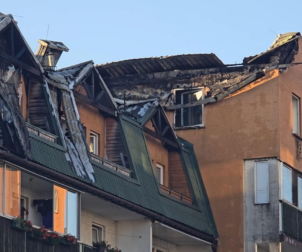 Pożar budynku mieszkalnego pod Warszawą. Ponad 500 osób bez dachu na głową!