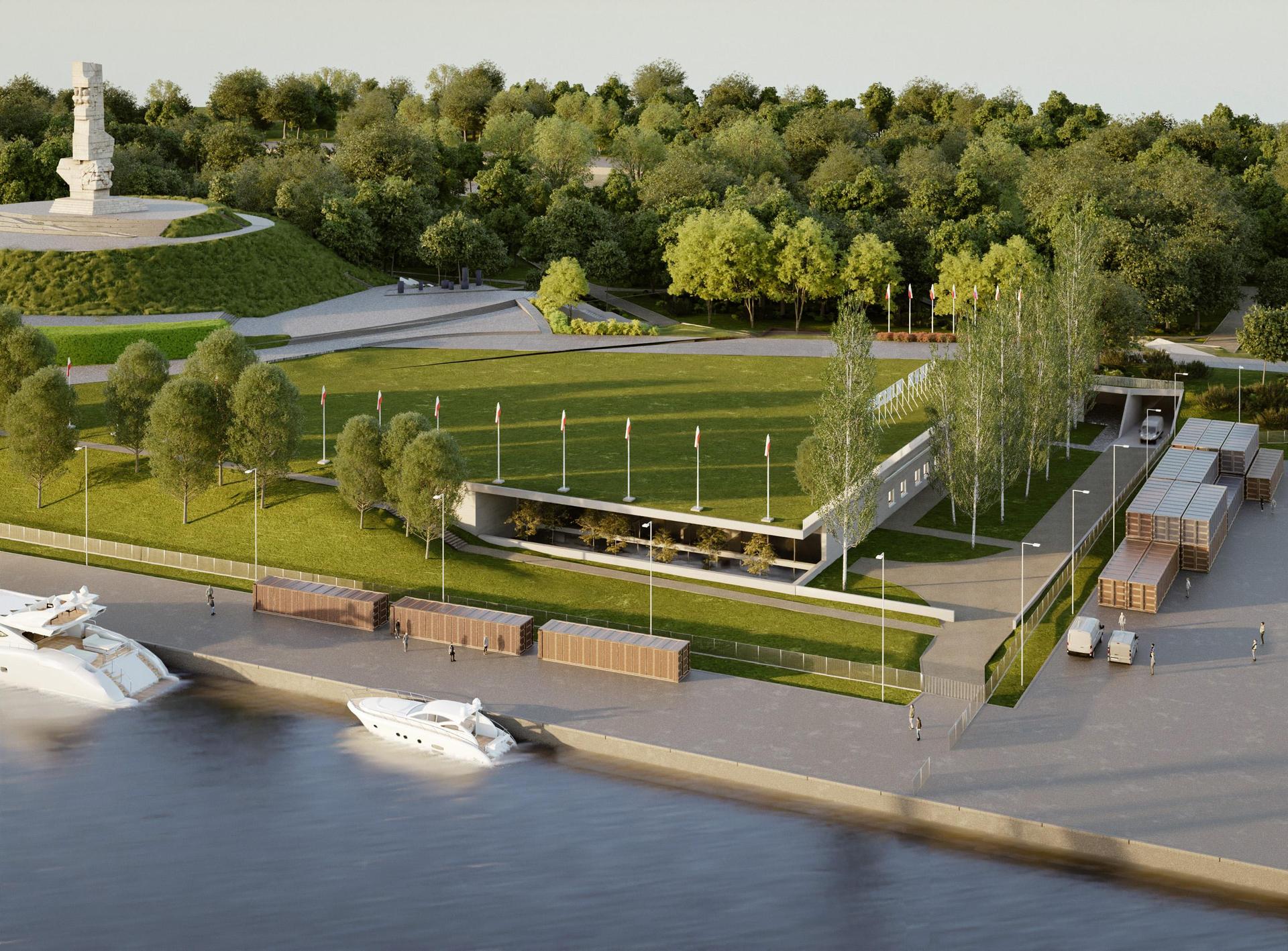 Muzeum Westerplatte według Visio Architects and Consultants 