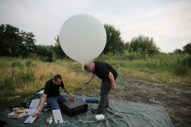  OTWOCK START BALONU STRATOSFERYCZNEGO