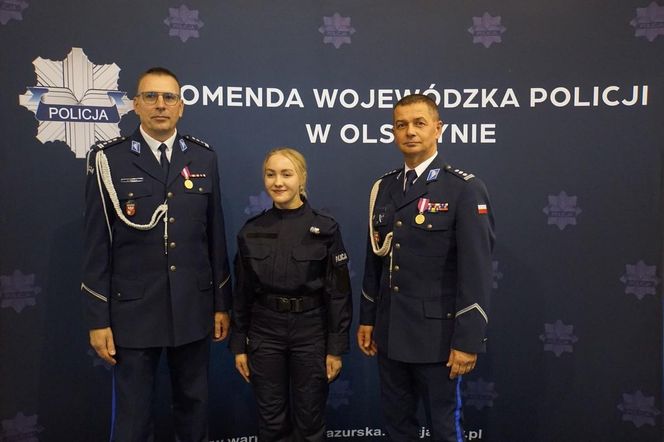 Nowi policjanci wypowiedzieli słowa przysięgi. Na Warmii i Mazurach rekrutacja wciąż trwa [ZDJĘCIA]