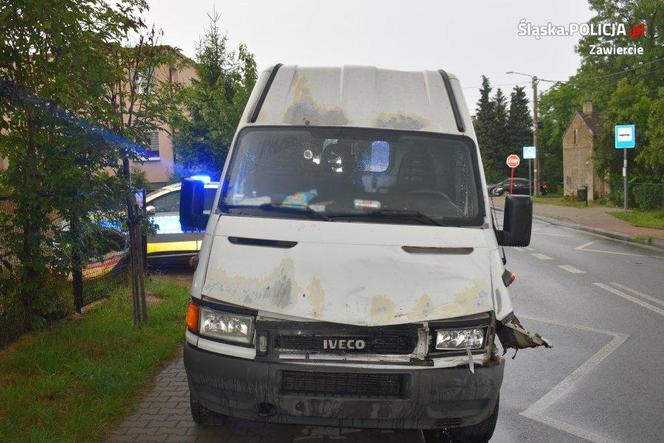 Śmiertelne potrącenie motocyklisty w Zawierciu