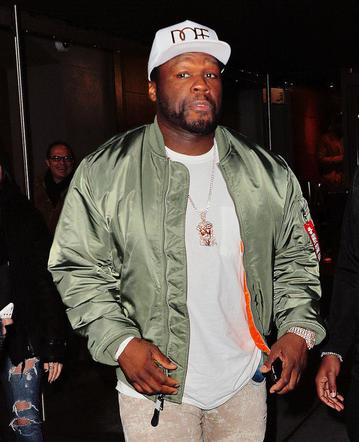 50 Cent przed meczem New York Knicks