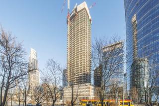 Wieżowiec The Bridge w budowie 