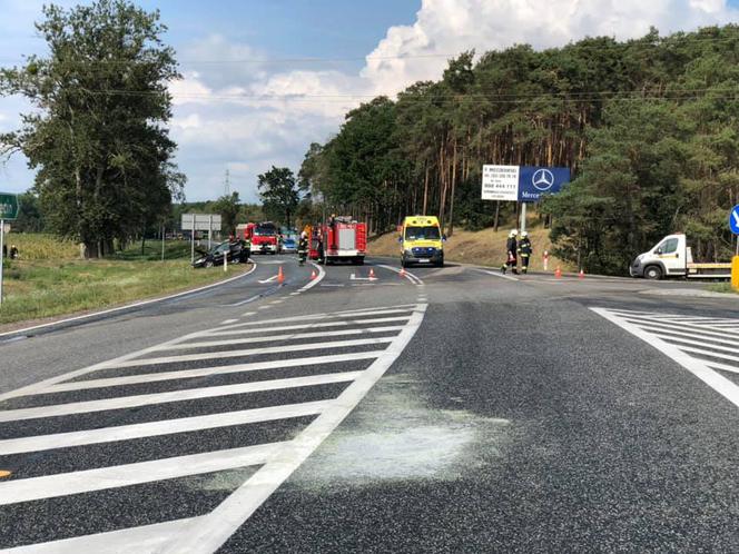 Wypadek na DK 10 w Makowiskach! Na trasie Bydgoszcz - Toruń znów jest niebezpiecznie!