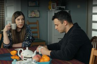 	Barwy szczęścia odc. 3053. Ignacy (Olaf Staszkiewicz), Agata (Natalia Zambrzycka)