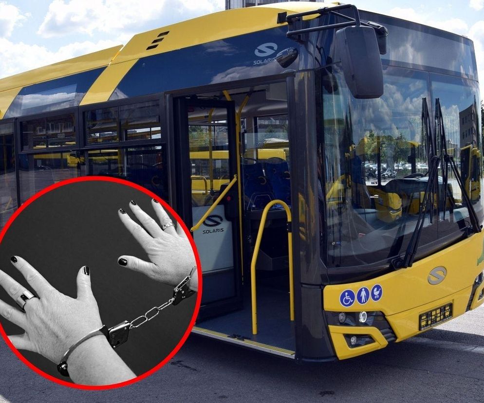 Zaatakowała nastolatkę szklaną butelką. Dramat w autobusie