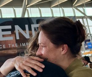 Anna Dereszowska zalała się łzami na lotnisku