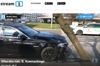 W jakim BMW miał wypadek minister Bartosz Kownacki?