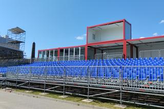 Igrzyska Europejskie 2023. Budowa ścianek wspinaczkowych na kampusie Akademii Tarnowskiej