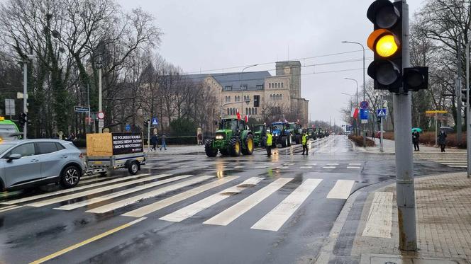 Protest rolników w Poznaniu