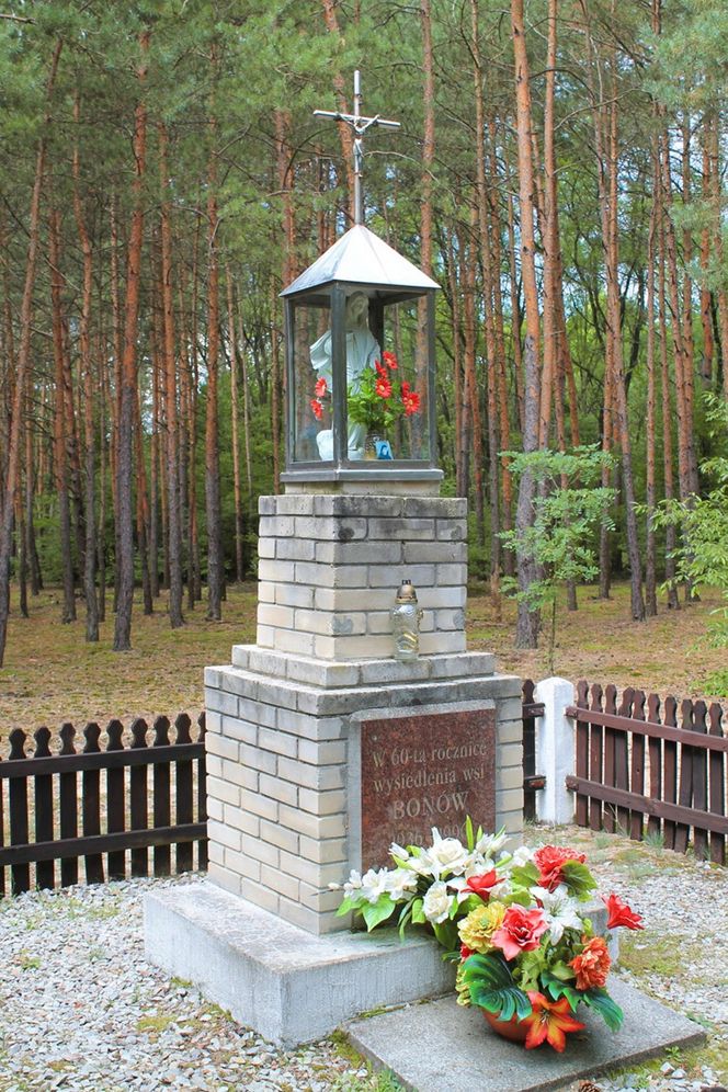 Opuszczona wieś Bonów