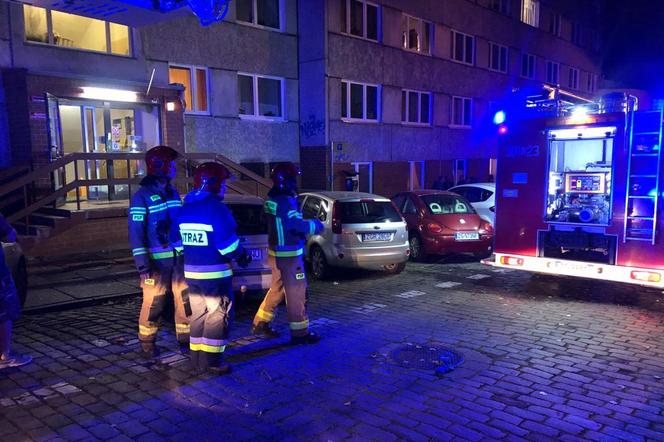 Pożar akademika w Szczecinie