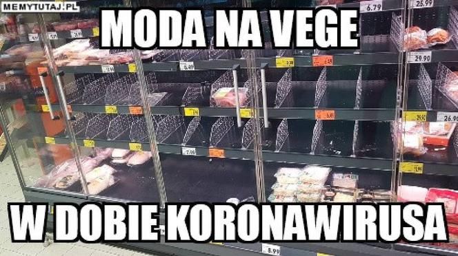Puste półki w sklepach. MEMY - Polacy szturmują sklepy