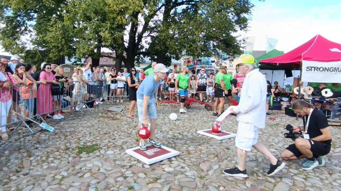 Zawody strongmanów w Starym Sączu