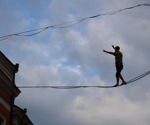 Urban Highline Festival 2024 przy Trybunale Koronnym w Lublinie